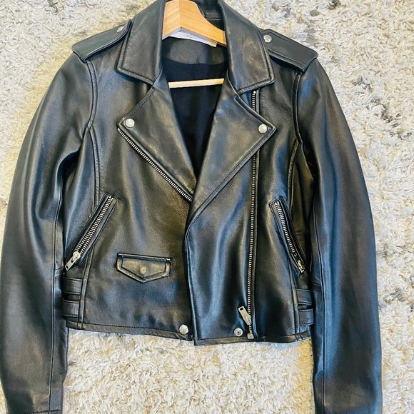 IRO ASHVILLE LEATHER JACKET - Picture 4 of 7